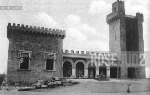 Rome, 1911. Ethnographic Exposition, Sardinian Pavilion at Piazza dArmi / Roma, 1911. Esposizione etnografica. Il padiglione dela Sardegna in piazza darmi - Reproduced by Marcello Mencarini
/Rosebud2