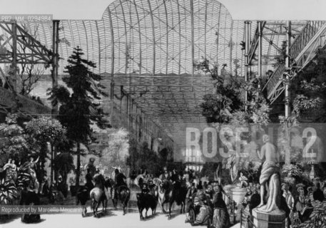 Expo History, London 1851. The Crystal Palace like a winter garden / Storia dellExpo, Londra 1851. Il Crystal Palace come giardino dinverno - Reproduced by Marcello Mencarini
/Rosebud2