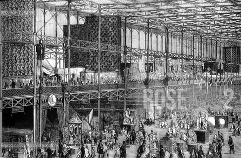Expo History, London 1851. Crystal Palace. Eastern aisle, the foreign section / Storia dellExpo, Londra 1851. Crystal Palace. Navata orientale, la sezione estera - Reproduced by Marcello Mencarini
/Rosebud2