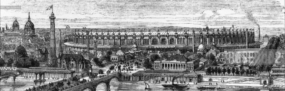 Expo History, Paris 1867. General view / Storia dellExpo, Parigi 1867. Veduta generale - Reproduced by Marcello Mencarini
/Rosebud2