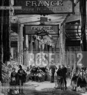 Expo History, Paris 1867. Clothes gallery / Storia dellExpo, Parigi 1867. Galleria delle vestimenta - Reproduced by Marcello Mencarini
/Rosebud2