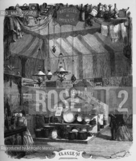 Expo History, Paris 1867. Cheap products, kitchen stuff / Storia dellExpo, Parigi 1867. Prodotti a buon mercato, utensili da cucina - Reproduced by Marcello Mencarini
/Rosebud2