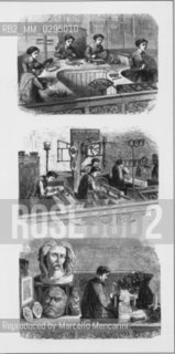 Expo History, Paris 1867. Workshops, from fans to lead fusion / Storia dellExpo, Parigi 1867. Laboratori, dai ventagli alle fusioni in piombo - Reproduced by Marcello Mencarini
/Rosebud2