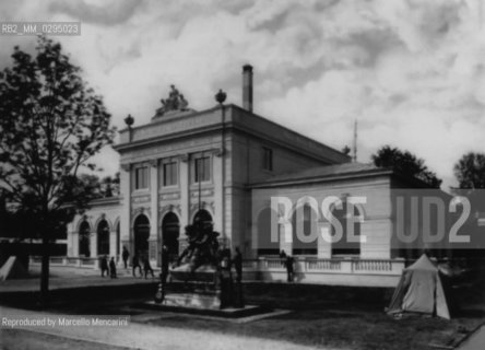 Expo History, Vienna 1873. The pavilion of the newspaper Freue Neue Presse / Storia dellExpo,  Vienna 1873. Il padiglione del quotidiano Freie Neue Presse - Reproduced by Marcello Mencarini
/Rosebud2