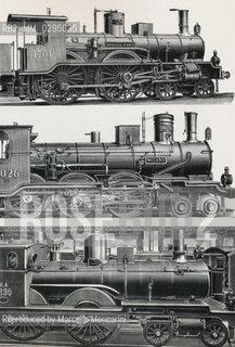 Expo History, Paris 1889. Locomotives in the gallery of machines / Storia dellExpo, Parigi 1889. Locomotive nella galleria delle macchine - Reproduced by Marcello Mencarini
/Rosebud2