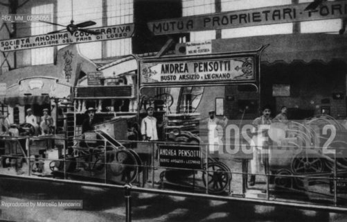 Expo History, Milan 1906. Bread-making machines / Storia dellExpo, Milano 1906. Macchine per la panificazione - Reproduced by Marcello Mencarini
/Rosebud2