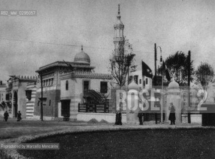 Expo History, Milan 1906. Entry of the Eastern area / Storia dellExpo, Milano 1906. Ingresso del quartiere orientale  - Reproduced by Marcello Mencarini
/Rosebud2