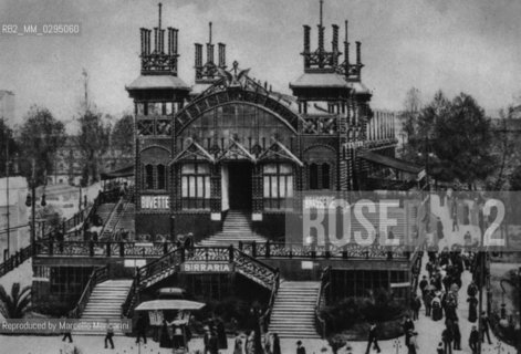 Expo History, Milan 1906. Arrival station at piazza darmi / Storia dellExpo, Milano 1906. La stazione darrivo in piaqzza darmi - Reproduced by Marcello Mencarini
/Rosebud2