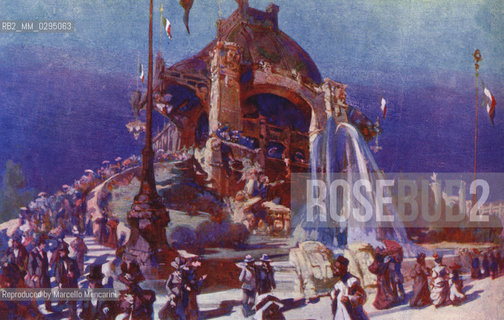 Expo History, Milan 1906. Station at piazza darmi / Storia dellExpo, Milano 1906. La stazione in piazza darmi - Reproduced by Marcello Mencarini
/Rosebud2