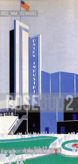 Expo History, Chicago 1933-1934. Pavilion of the milk factories / Storia dellExpo, Chicago 1933-1934. Padiglione delle industrie del latte - Reproduced by Marcello Mencarini
/Rosebud2