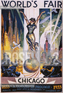 Expo History, Chicago 1933-1934. An official poster of the exposition / Storia dellExpo, Chicago 1933-1934. Uno dei poster ufficiali dellesposizione - Reproduced by Marcello Mencarini
/Rosebud2