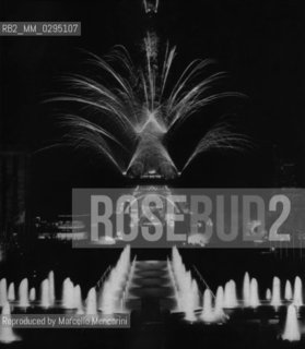 Expo History, Paris 1937. Lighting by night / Storia dellExpo, Parigi 1937. Illuminazione notturna - Reproduced by Marcello Mencarini
/Rosebud2