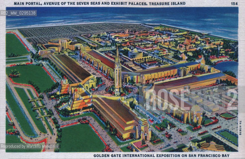 Expo History, San Francisco 1939-1940. Main portal, Avenue of the Seven Seals and exhibit palaces / Storia dellExpo, San Francisco 1939-1940. Ingresso principale, Viale dei sette mari e palazzi dellesposizione - Reproduced by Marcello Mencarini
/Rosebud2