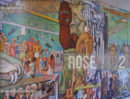 Expo History, San Francisco 1939-1940. Pan-American Unity, mural by Diego Rivera / Storia dellExpo, San Francisco 1939-1940. Pan-American Unity, murale di Diego Rivera - Reproduced by Marcello Mencarini
/Rosebud2