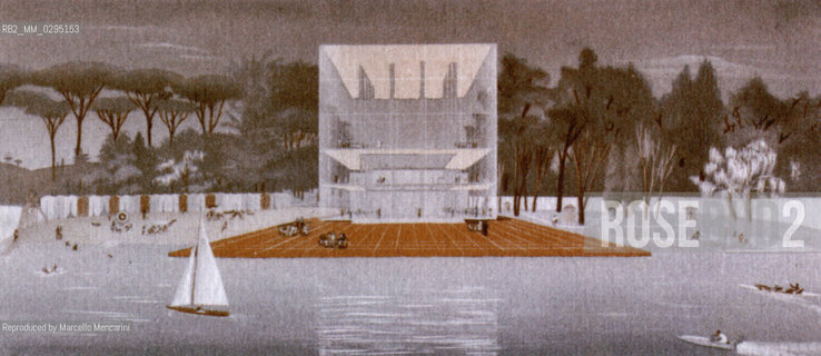 Expo History, Rome 1942. Study by Marcello Piacentini / Storia dellExpo, Roma 1942. Studio di Marcello Piacentini - Reproduced by Marcello Mencarini
/Rosebud2