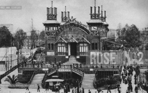 Milan International Exhibition in 1906. That year the Expo was dedicated to the opening of the Simplon Tunnel linking Milan to Switzerland and France, and to the theme of transport in general. In this picture: Piazza dArmi. In this square at the entrance to the Exhibition, there was the sector dedicated to rail transport, while in the other sector, located within Parco Sempione and in the area where in 1923 will be built the Milan Fair, were focused the pavilions for exhibitions about arts & crafts. The two areas were connected by an elevated railway / Esposizione Internazionale di Milano del 1906. Questa edizione dellExpo venne chiamata Esposizione Internazionale del Sempione in omaggio al Traforo del Sempione appena aperto e il tema fu quello dei trasporti. In questa immagine: Piazza dArmi. In questa piazza allingresso dellEsposizione, fu organizzato il settore dedicato al trasporto ferroviario, mentre nellaltro settore, situato allinterno dellattuale Parco Sempione e nellarea dove nel 1923 sorgerà la Fiera di Milano, si concentrarono i padiglioni delle arti e dei mestieri. I due settori vennero collegati con una linea ferroviaria elevata - Reproduced by Marcello Mencarini
/Rosebud2