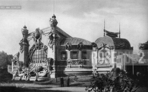 Milan International Exhibition in 1906. Italian goldsmiths pavilion designed by architect Achille De Lazzari / Esposizione Internazionale di Milano del 1906. Il padiglione degli orafi italiani progettato dallarchitetto Achille De Lazzari - Reproduced by Marcello Mencarini
/Rosebud2