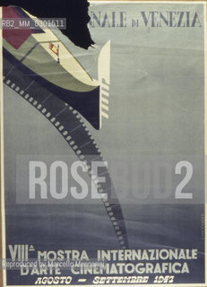Poster of Venice Film Festival 1947 / Manifesto della Mostra del Cinema di Venezia 1947 - Reproduced by Marcello Mencarini
/Rosebud2