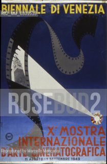 Poster of Venice Film Festival 1949 / Manifesto della Mostra del Cinema di Venezia 1949 - Reproduced by Marcello Mencarini
/Rosebud2