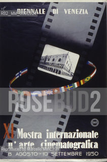 Poster of Venice Film Festival 1950 / Manifesto della Mostra del Cinema di Venezia 1950 - Reproduced by Marcello Mencarini
/Rosebud2