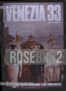 Poster of Venice Film Festival 1972 / Manifesto della Mostra del Cinema di Venezia 1972 - Reproduced by Marcello Mencarini
/Rosebud2