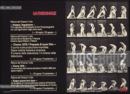 Poster of Venice Film Festival 1976 / Manifesto della Mostra del Cinema di Venezia 1976 - Reproduced by Marcello Mencarini
/Rosebud2