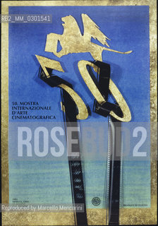 Poster of Venice Film Festival 1993 / Manifesto della Mostra del Cinema di Venezia 1993 - Reproduced by Marcello Mencarini
/Rosebud2
