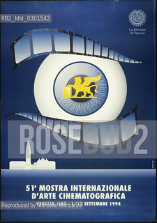 Poster of Venice Film Festival 1994 / Manifesto della Mostra del Cinema di Venezia 1994 - Reproduced by Marcello Mencarini
/Rosebud2