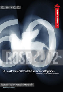 Poster of Venice Film Festival 2003 / Manifesto della Mostra del Cinema di Venezia 2003 - Reproduced by Marcello Mencarini
/Rosebud2