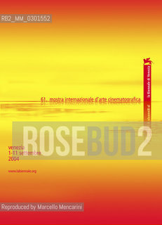 Poster of Venice Film Festival 2004 / Manifesto della Mostra del Cinema di Venezia 2004 - Reproduced by Marcello Mencarini
/Rosebud2