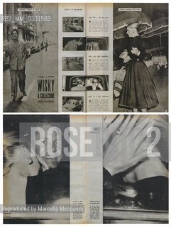 Whisky a colazione: articolo de Le Ore del 23 agosto 1958 su un litigio tra lattrice Anita Ekberg e suo marito Anthony Steel durato una notte intera, foto di Tazio Secchiaroli / Whiskey Breakfast: article of Italian Magazine Le Ore, August 23, 1958, about a quirrel between actress Anita Ekberg and her husband Anthony Steel lasted a whole night, photos by Tazio Secchiaroli - Reproduced by Marcello Mencarini
/Rosebud2