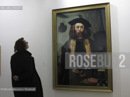 Paris, november 2014. Paris Photo international fine art photography fair at the Grand Palais. A Cindy Shermans work / Parigi, novembre 2014. La fiera internazionale di fotografia Paris Photo al Grand Palais. Unopera di Cindy Sherman - ©Marcello Mencarini/Rosebud2