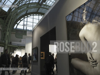 Paris, november 2014. Paris Photo international fine art photography fair at the Grand Palais. A work of Jeanloup Sieff / Parigi, novembre 2014. La fiera internazionale di fotografia Paris Photo al Grand Palais. Unopera di Jeanloup Sieff - ©Marcello Mencarini/Rosebud2