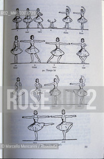 Rome about 1985. Dance Handbook of National Dance Academy / Roma 1985 circa. Manuale di danza dellAccademia Nazionale di danza - ©Marcello Mencarini/Rosebud2