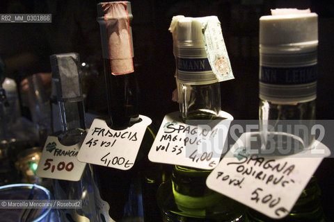 Bottles of Absinthe spirit / Bottiglie di liquore allassenzio - ©Marcello Mencarini/Rosebud2