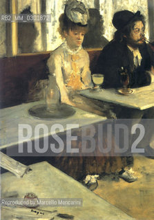 Edgar Degas, Dans un café ou LAbsinthe, 1876 - Reproduced by Marcello MENCARINI
/Rosebud2