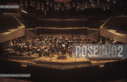 Berlin, 1992. Berliner Philharmoniker in the Berlin Philharmonie conducted by James Levine / Berlino, 1992. I Berliner Philharmoniker alla Berlin Philharmonie diretti da James Levine - ©Marcello Mencarini/Rosebud2