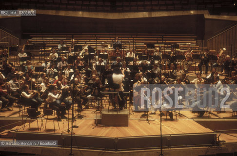 Berlin, 1992. Berliner Philharmoniker in the Berlin Philharmonie conducted by James Levine / Berlino, 1992. I Berliner Philharmoniker alla Berlin Philharmonie diretti da James Levine - ©Marcello Mencarini/Rosebud2