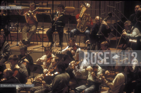 Berlin, 1996. Berliner Philharmoniker in the Berlin Philharmonie / Berlino, 1996. I Berliner Philharmoniker alla Berlin Philharmonie - ©Marcello Mencarini/Rosebud2