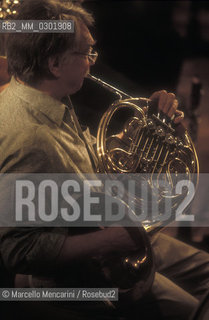 Berlin, 1996. Berliner Philharmoniker in the Berlin Philharmonie / Berlino, 1996. I Berliner Philharmoniker alla Berlin Philharmonie - ©Marcello Mencarini/Rosebud2