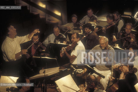 Berlin, 1996. Berliner Philharmoniker in the Berlin Philharmonie conducted by Claudio Abbado / Berlino, 1996. I Berliner Philharmoniker alla Berlin Philharmonie diretti da Claudio Abbado - ©Marcello Mencarini/Rosebud2