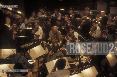 Berlin, 1996. Berliner Philharmoniker in the Berlin Philharmonie conducted by Claudio Abbado / Berlino, 1996. I Berliner Philharmoniker alla Berlin Philharmonie diretti da Claudio Abbado - ©Marcello Mencarini/Rosebud2