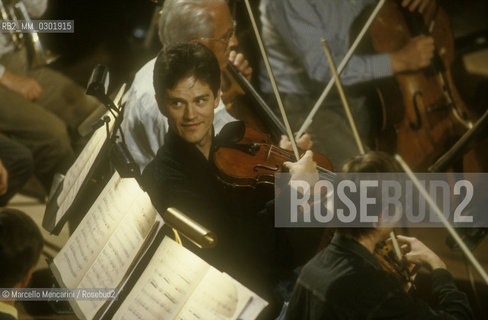 Berlin, 1996. Berliner Philharmoniker in the Berlin Philharmonie / Berlino, 1996. I Berliner Philharmoniker alla Berlin Philharmonie - ©Marcello Mencarini/Rosebud2