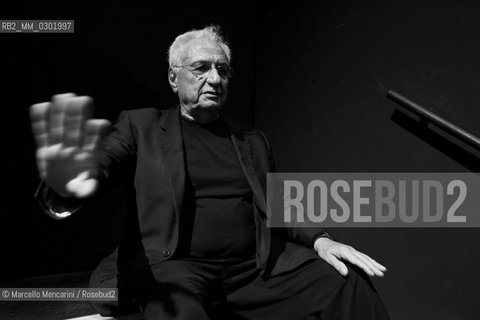 Venice Architecture Biennale 2008. American architect Frank Gehry / Biennale Architettura di Venezia 2008. Larchitetto Frank Gehry - ©Marcello Mencarini/Rosebud2