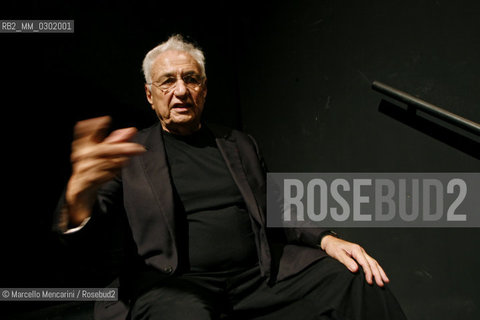 Venice Architecture Biennale 2008. American architect Frank Gehry / Biennale Architettura di Venezia 2008. Larchitetto Frank Gehry - ©Marcello Mencarini/Rosebud2