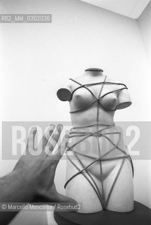 Work exposed at the 41th Venice Art Biennale (1984) / Opera esposta alla 41a Biennale Arte di Venezia (1984) - ©Marcello Mencarini/Rosebud2
