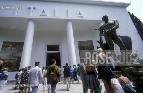 43th Venice Art Biennale, 1988. Exterior view of the Italian Pavilion / 43a Biennale Arte di Venezia, 1988. Facciata del Padiglione Italia - ©Marcello Mencarini/Rosebud2