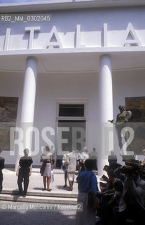 43th Venice Art Biennale, 1988. Exterior view of the Italian Pavilion / 43a Biennale Arte di Venezia, 1988. Facciata del Padiglione Italia - ©Marcello Mencarini/Rosebud2