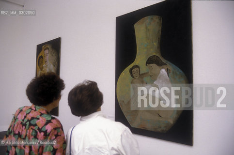43th Venice Art Biennale, 1988. Work by Francesco Clemente / 43a Biennale Arte di Venezia, 1988. Opera di Francesco Clemente - ©Marcello Mencarini/Rosebud2