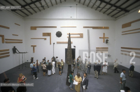 43th Venice Art Biennale, 1988. Works by Mimmo Paladino / 43a Biennale Arte di Venezia, 1988. Opere di Mimmo Paladino - ©Marcello Mencarini/Rosebud2